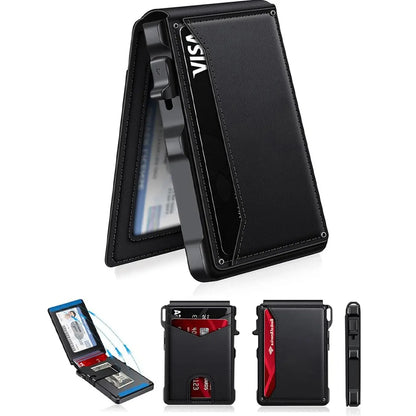 Ditch The Bulk: Instant Pop-Up Minimalist Slim Wallet