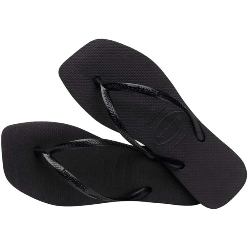 Step Into Style: Chic Square-Toe Comfort Flip Flops
