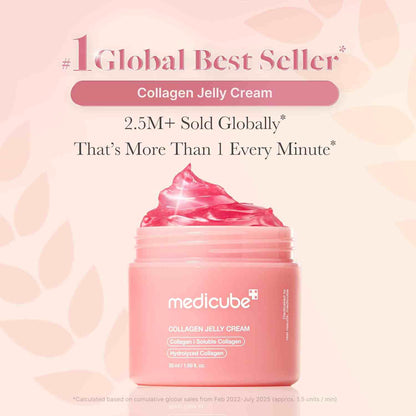 Get Instant Glass Skin Glow With Deep Collagen Plumping Jelly Cream