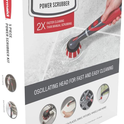 Power Scrub Through Stubborn Grime Effortlessly