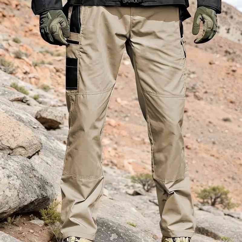 Indestructible Multi-Pocket Tactical Work Pants: Waterproof, Ripstop & Built