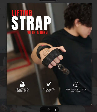 Maximum Grip Strength Weightlifting Lifting Straps