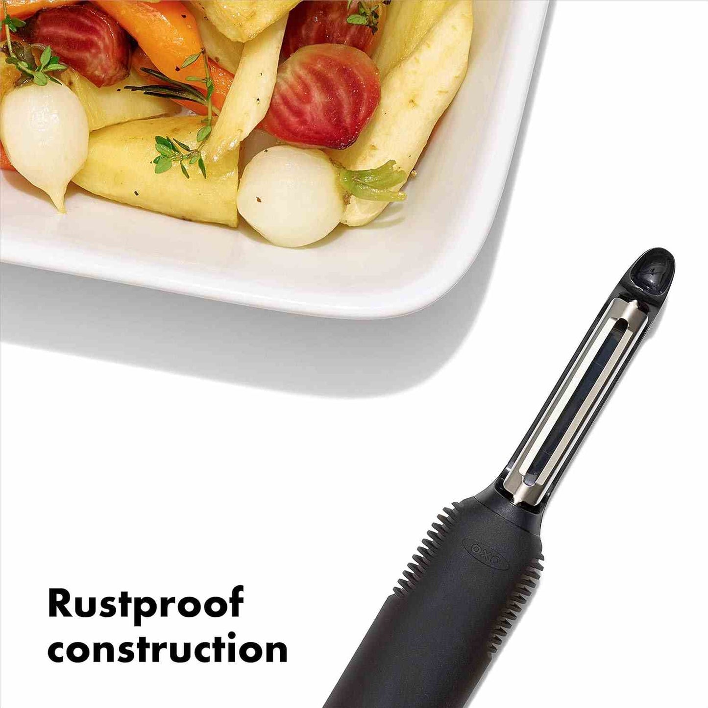 Glide Through Skins Effortlessly With Sharp Non-Slip Swivel Peeler