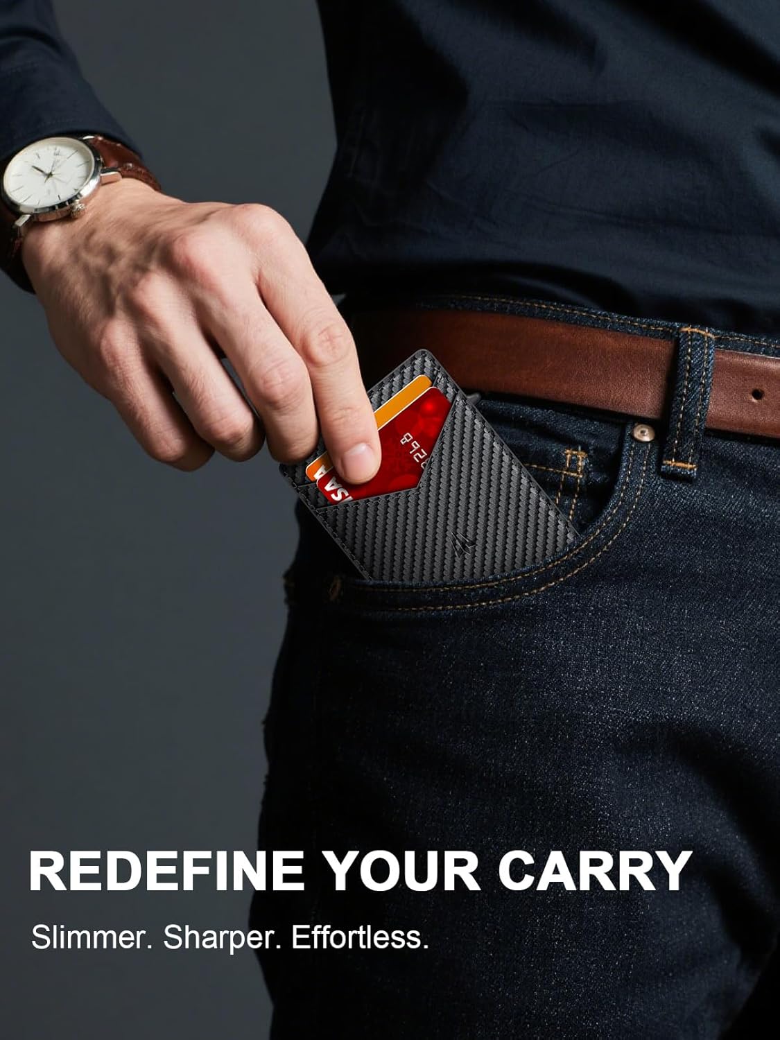 Ditch The Bulk: Instant Pop-Up Minimalist Slim Wallet