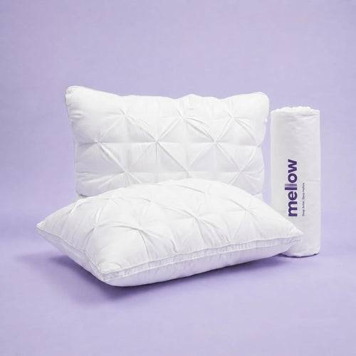 Sleep On A Cloud: Extra-Fluffy Dual-Layer Pillow That Never Goes Flat