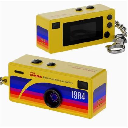 Vintage Thumb Camera: Snap Retro Memories Anytime, Anywhere!
