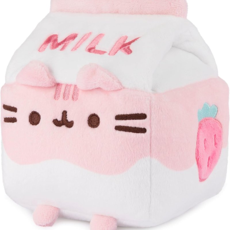 The Cutest Strawberry Milk Plush Toy