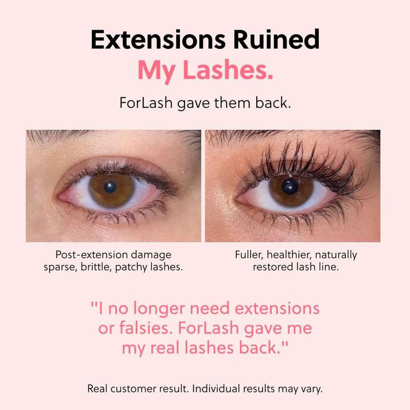 Longer, Thicker & Fuller Natural Lashes